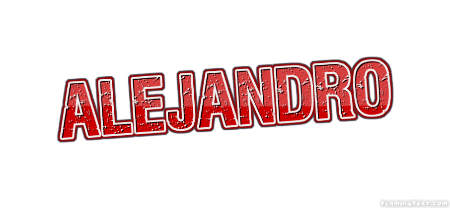 Alejandro Logo - Alejandro Logo | Free Name Design Tool from Flaming Text