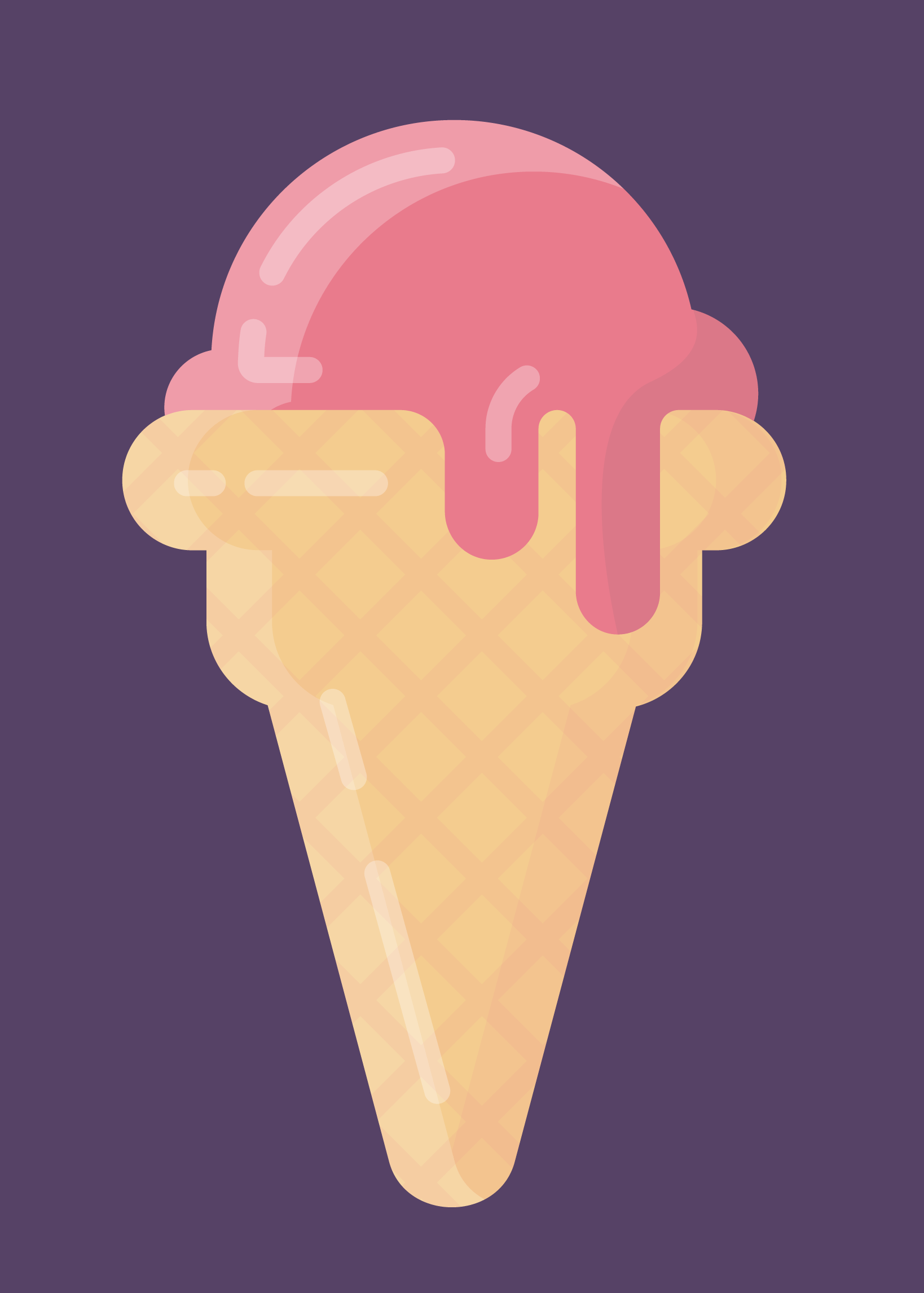 Cream Logo - Ice Cream Logo