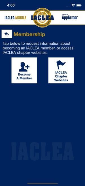 IACLEA Logo - IACLEA Mobile on the App Store