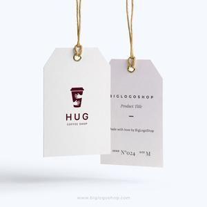 Hug Logo - Coffee cup hug logo – biglogoshop