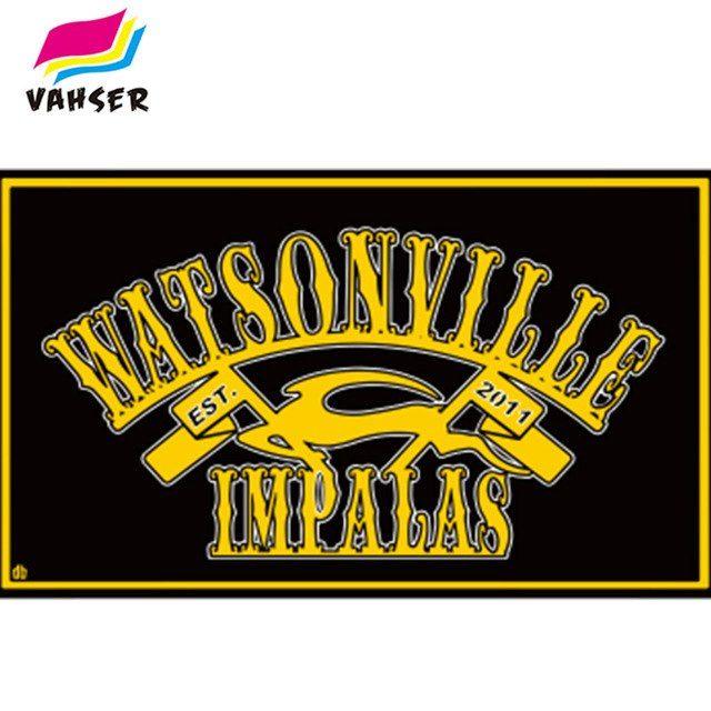 Watsonville Logo - New Design WATSONVILLE IMPALAS Logo Flags Exclusive 3x5ft