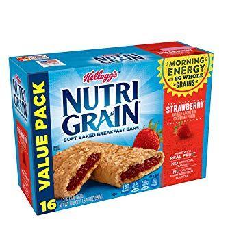 Nutri-Grain Logo - Amazon.com: Kellogg's Nutri-Grain, Soft Baked Breakfast Bars ...