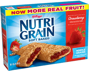 Nutri-Grain Logo - Strawberry Cereal Bar | Nutri-Grain® Soft-Baked Bars