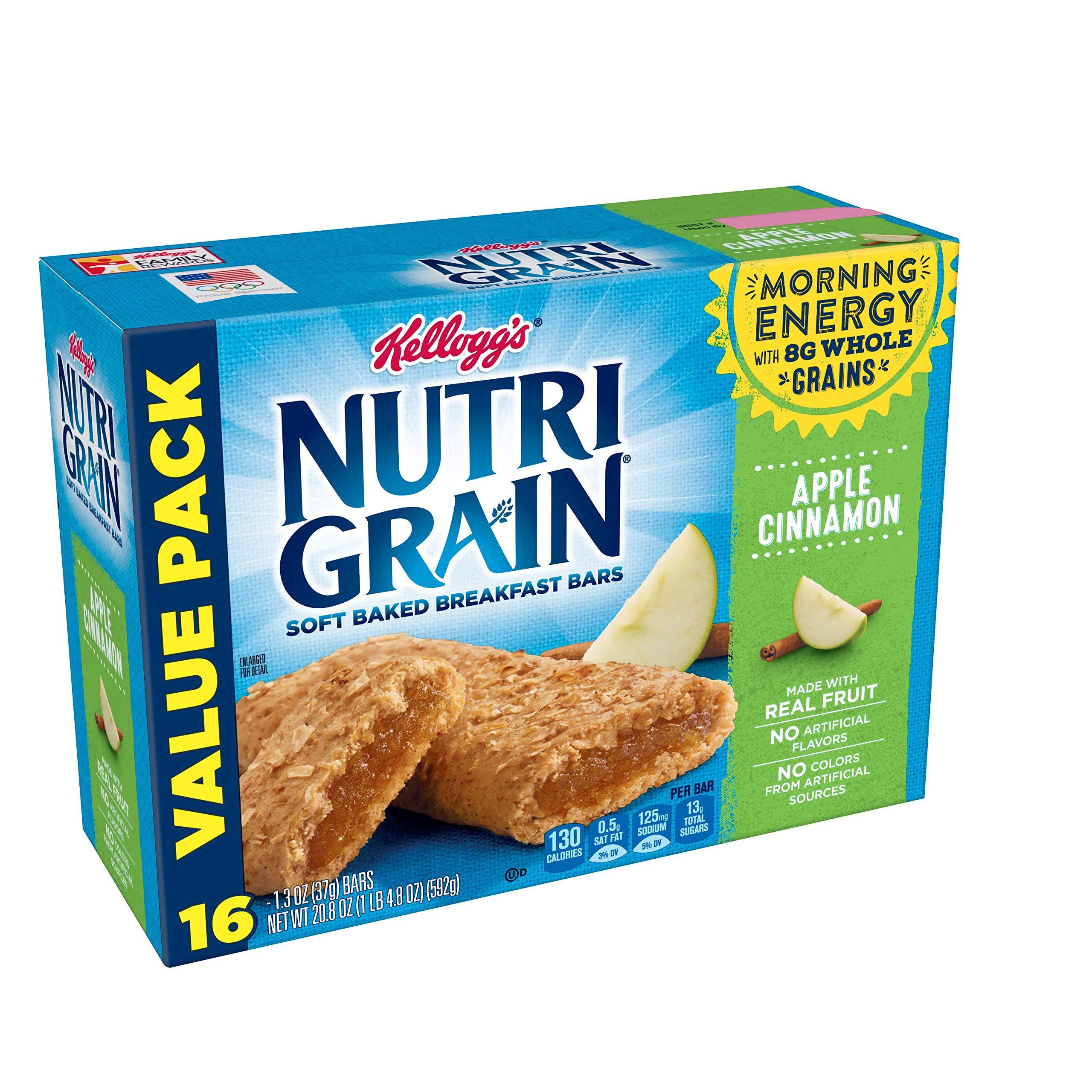 Nutri-Grain Logo - Amazon.com: Kellogg's Nutri-Grain, Soft Baked Breakfast Bars ...
