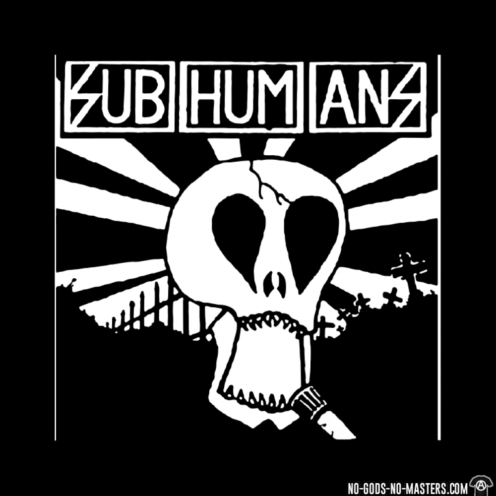 Subhumans Logo - Subhumans Long Sleeve Crewnecks Bands T Shirts No Gods No