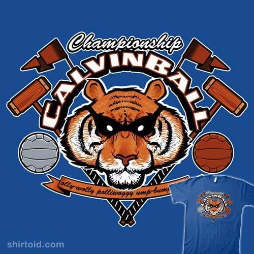 Calvinball Logo - Calvin Ball | Shirtoid