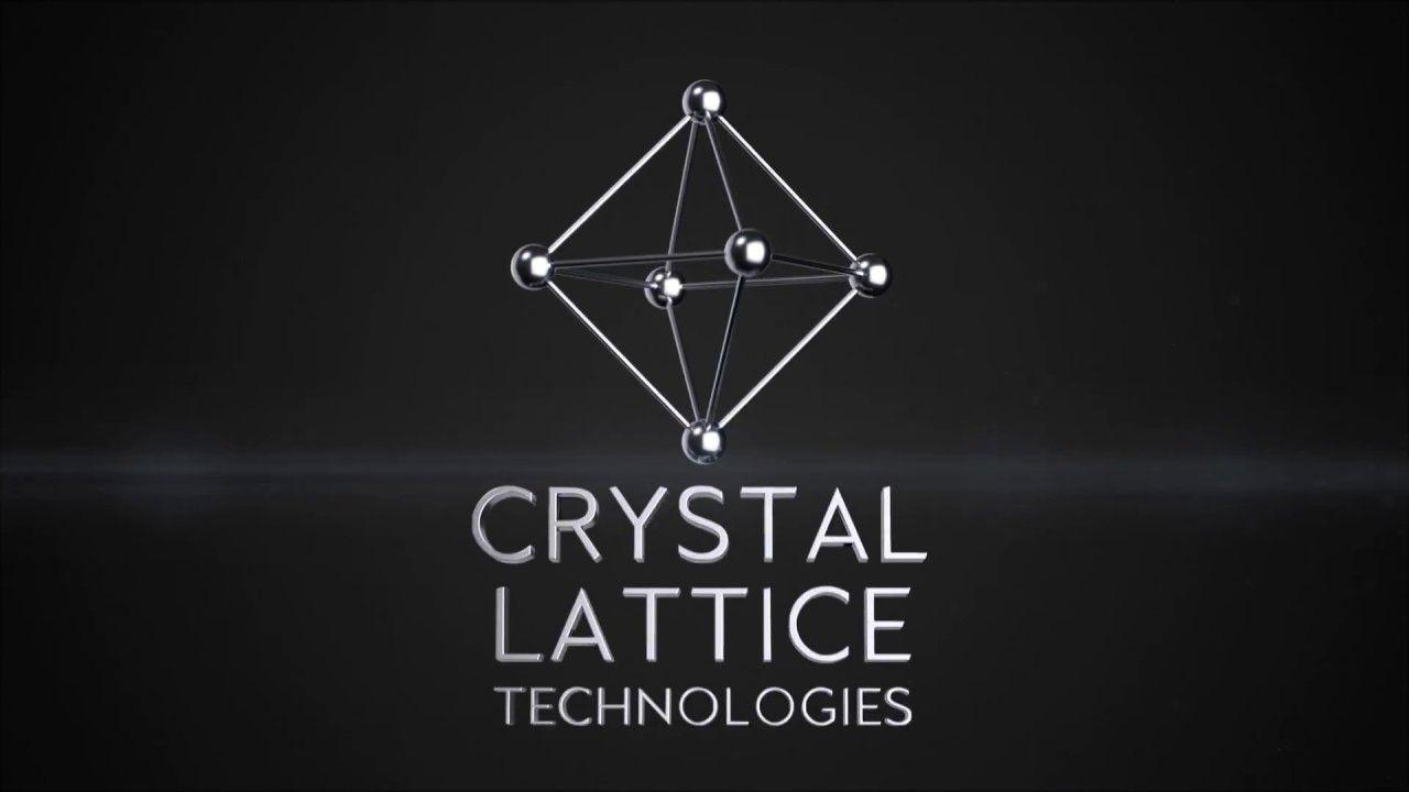 Lattice Logo - Crystal Lattice. Logo Design & 3D Logo Reveal