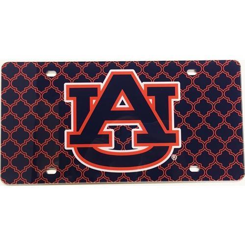 Lattice Logo - Auburn License Plate Lattice Logo