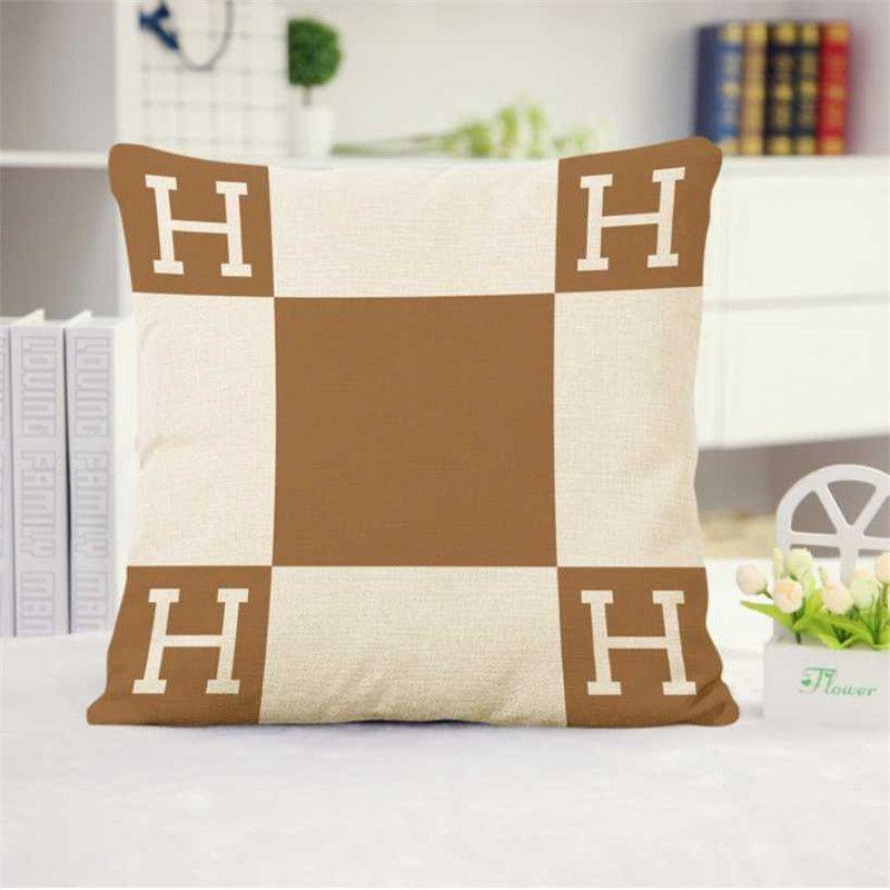 Lattice Logo - H pillow cover, Geometry Lattice logo art Paris horse H for sale