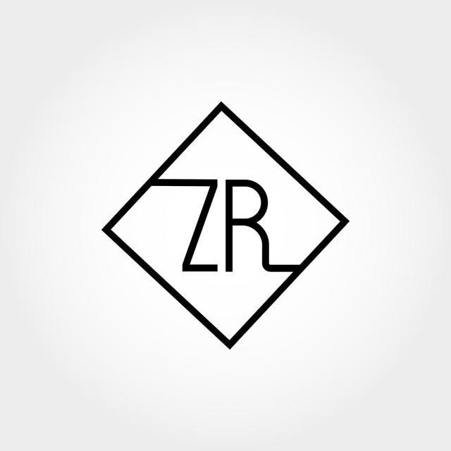 ZR Logo - Initial Letter ZR Logo Template Template for Free Download on Pngtree