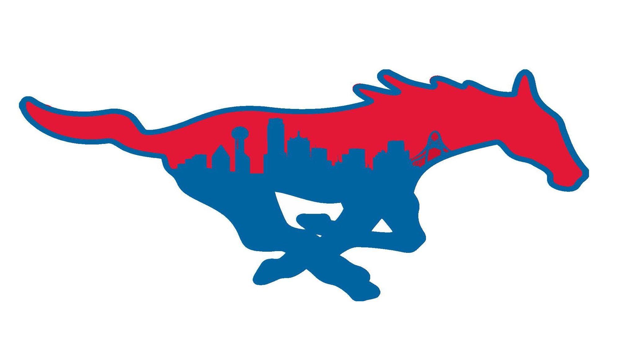 SMU Logo - College Sports: Check out the special Dallas skyline helmet decal ...