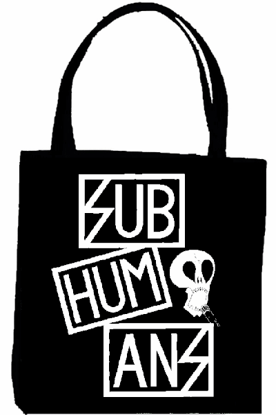 Subhumans Logo - SUBHUMANS LOGO tote – pnv distribution