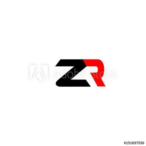 ZR Logo - letter ZR logo vector this stock vector and explore similar