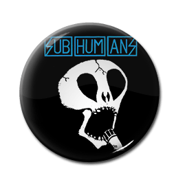 Subhumans Logo - Subhumans 1 Pin