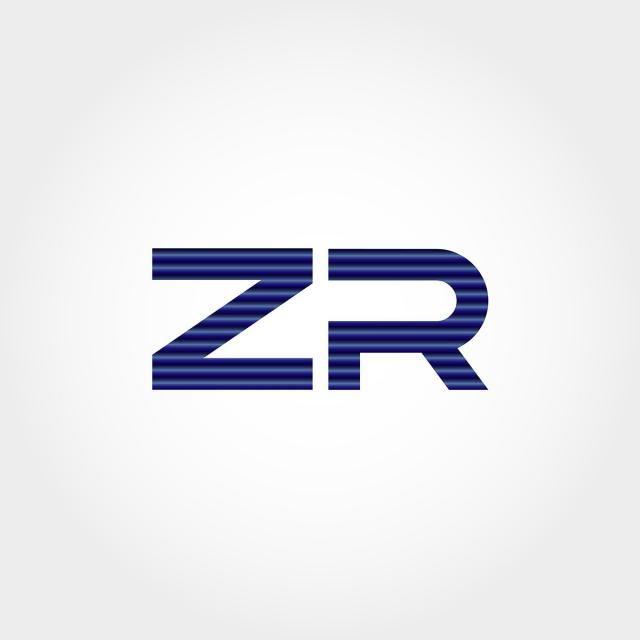 ZR Logo - Initial Letter ZR Logo Template Template for Free Download on Pngtree