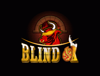 Ox Logo - Blind Ox logo design - 48HoursLogo.com