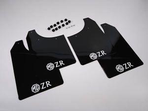 ZR Logo - Rallyflapz Kaylan Mudflaps MG ZR (2001 > 05) Black with ZR Logo in ...