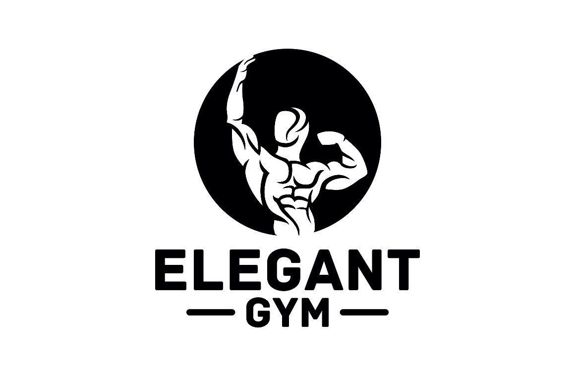 Gym Logo - Elegant Gym ~ Logo Templates ~ Creative Market