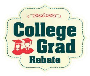 Rebate Logo - College Graduate Rebate