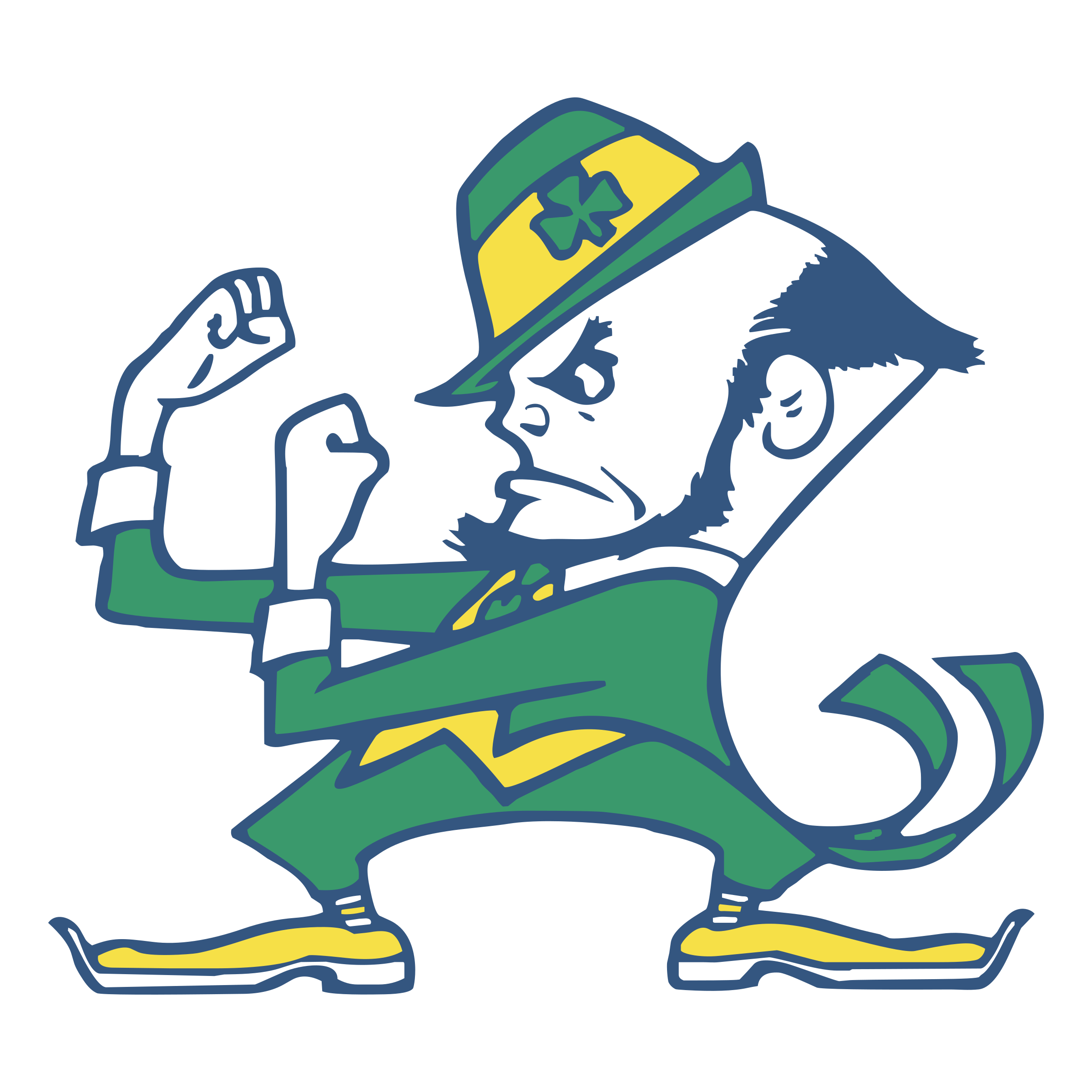 Dame Logo - Notre Dame Fighting Irish Logo PNG Transparent & SVG Vector ...