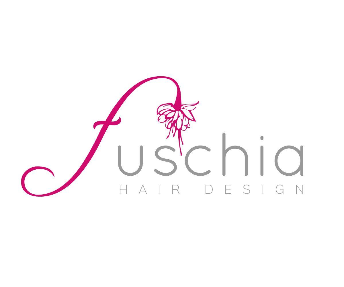Fuchsia Logo - Hair Logo Design for Fuchsia Hair Design by Digital Waltz | Design ...