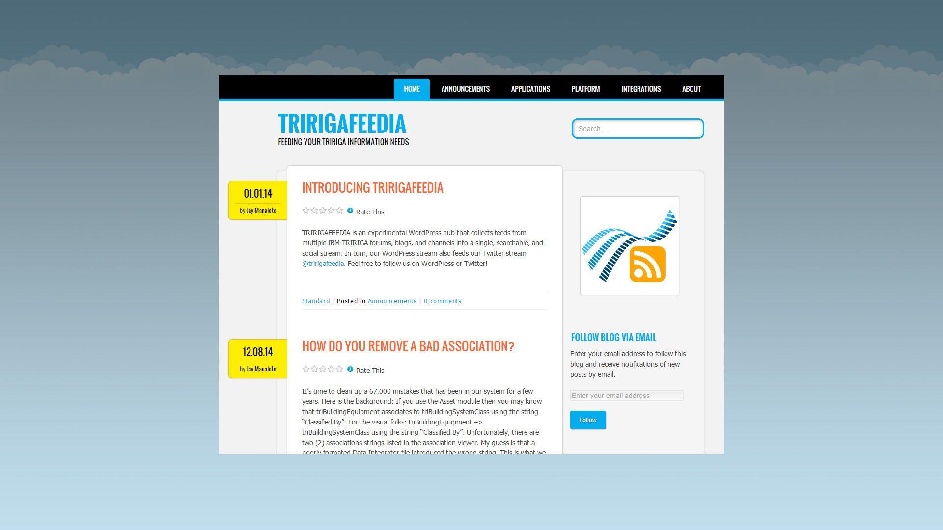 TRIRIGA Logo - information. jay.manaloto.ibm