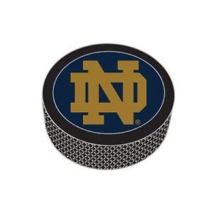 Dame Logo - Notre Dame Logo pin Hat Pin Hockey Puck | eBay