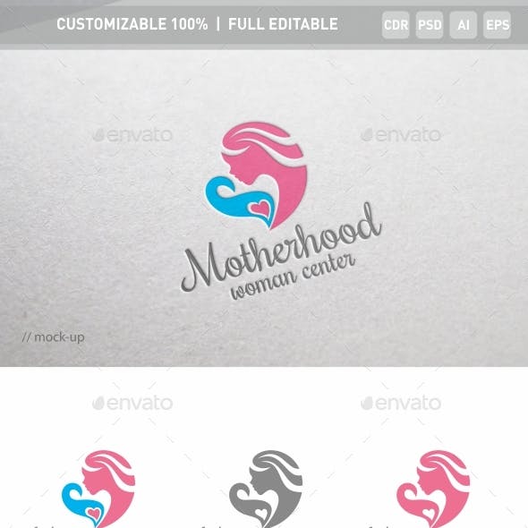 Motherhood Logo - Motherhood Logo Templates from GraphicRiver