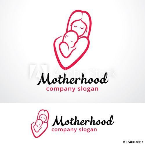 Motherhood Logo - Motherhood Logo Template Design Vector, Emblem, Design Concept ...