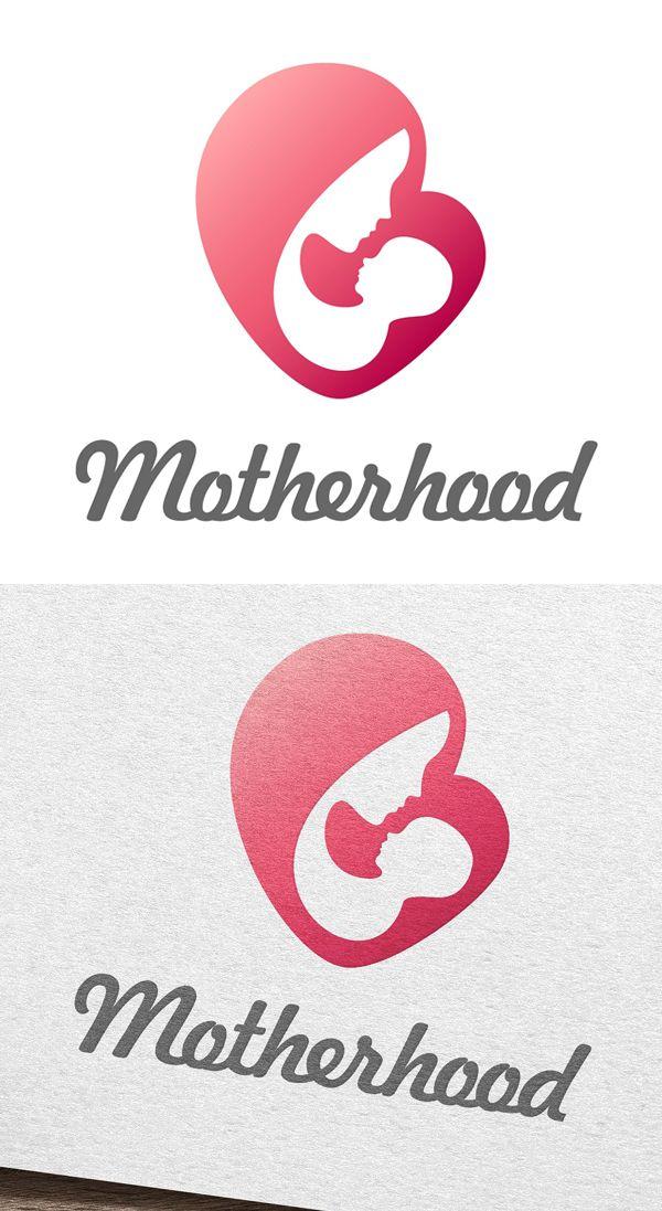 Motherhood Logo - Motherhood Logo #logotemplate #logodesign #branding #visualidentity ...