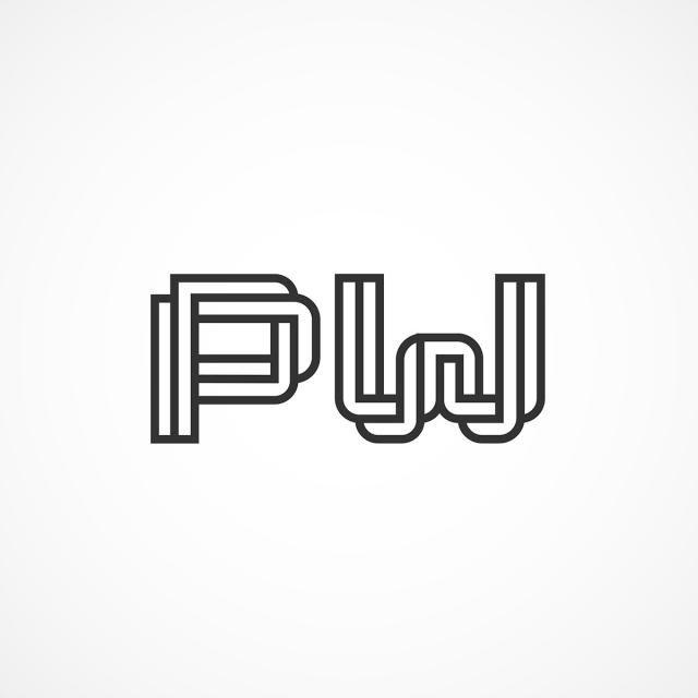 PW Logo - initial Letter PW Logo Template Template for Free Download on Pngtree