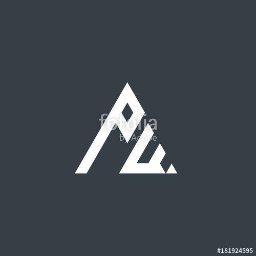 PW Logo - Initial Letter PW Design Logo