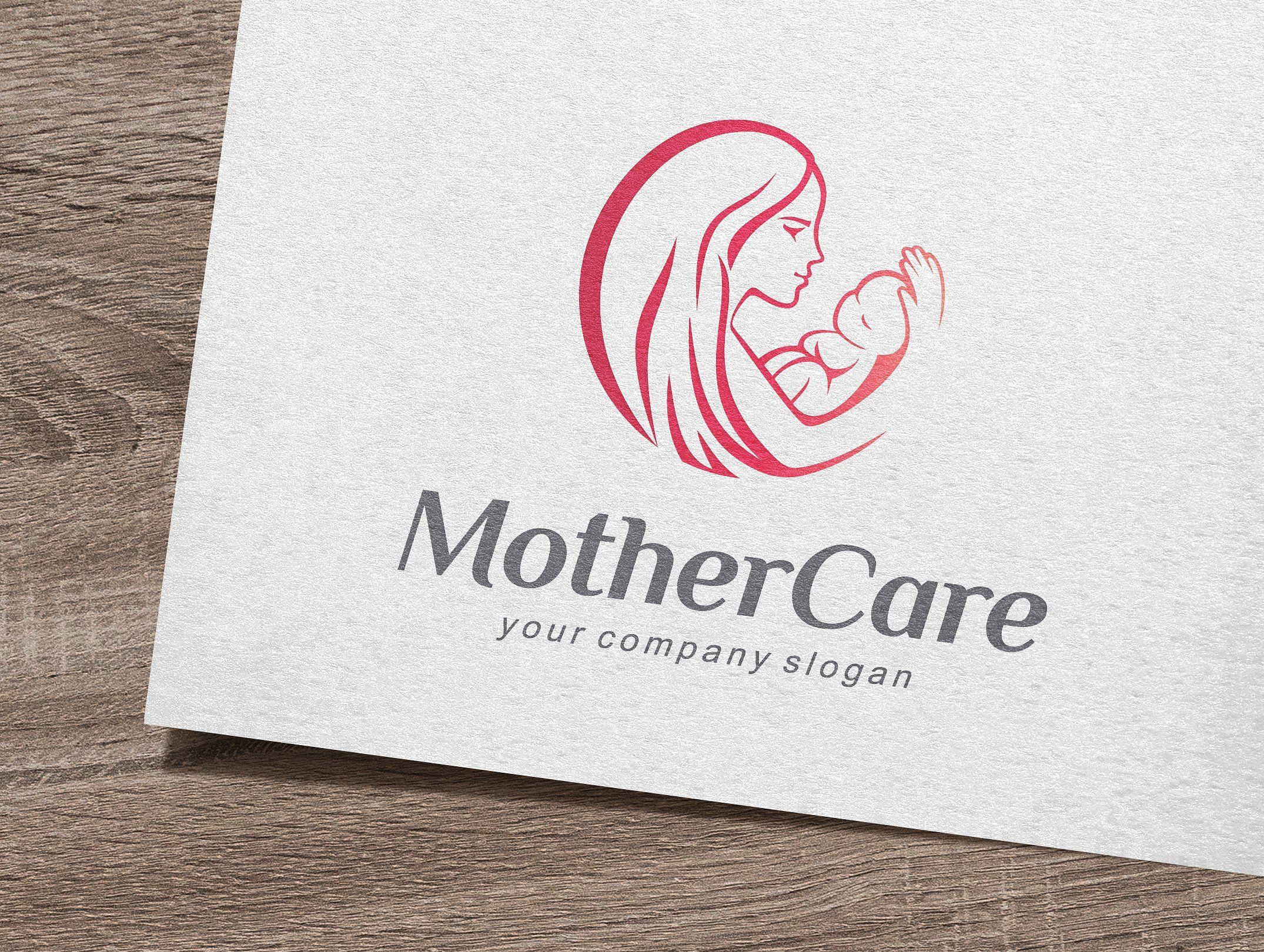 Motherhood Logo - Mother Care Logo ~ Logo Templates ~ Creative Market