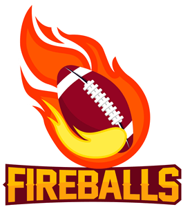 Fireballs Logo - Flame with football Logo Vector (.EPS) Free Download