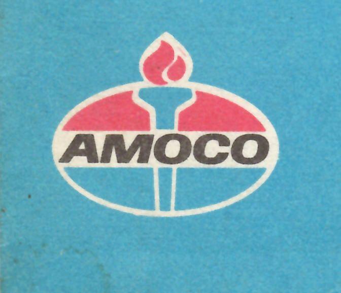Amoco Logo - Amoco logo. It appears that this map is from 1977. I couldn