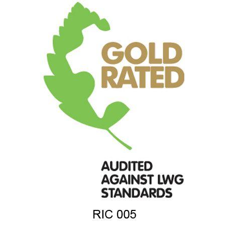 Gold-Rated Logo - Hoffmans is LWG Gold rated - tannery richard hoffmans