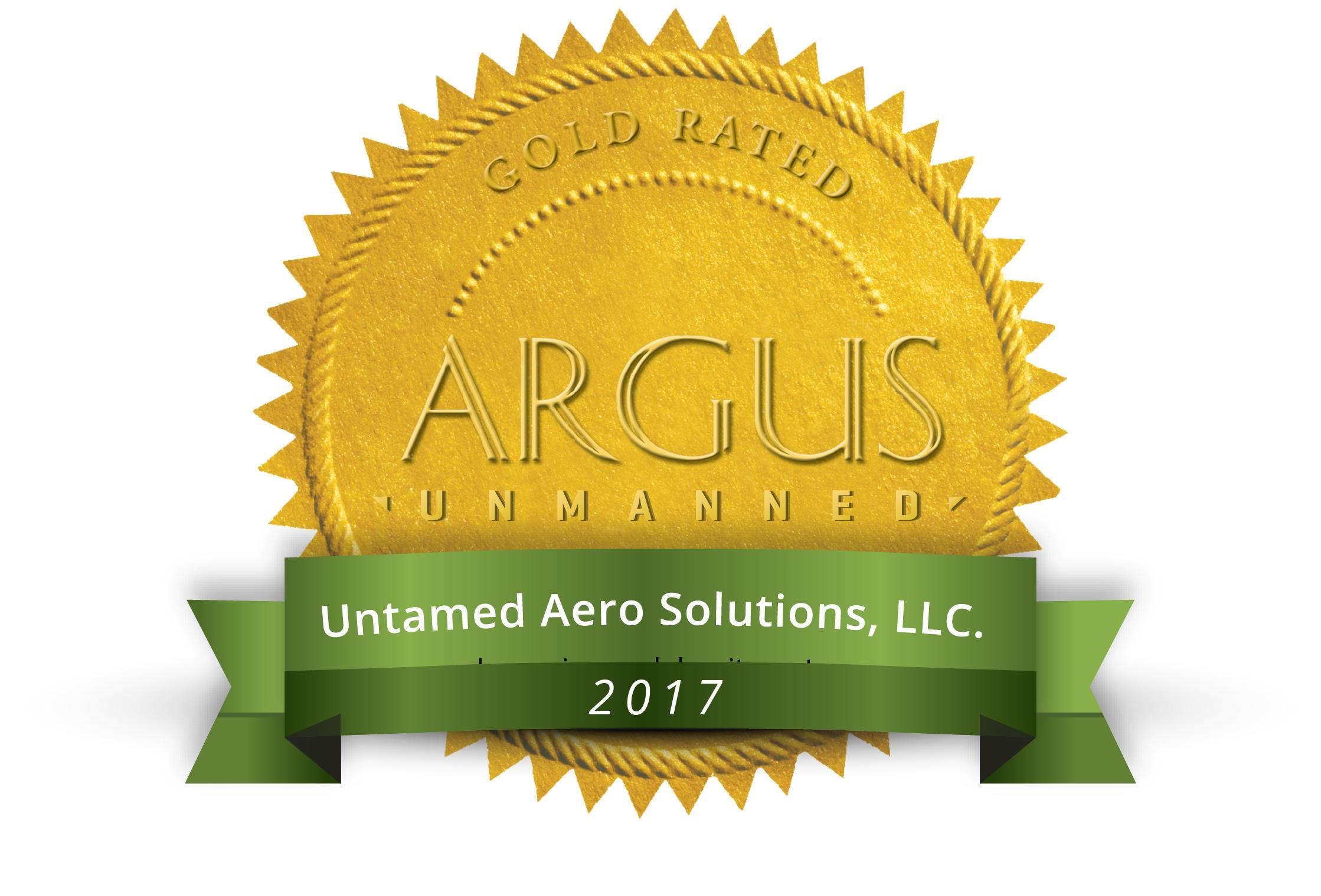 Gold-Rated Logo - Untamed Aero Solutions, LLC. Gold Rated logo (small) - Argus ...