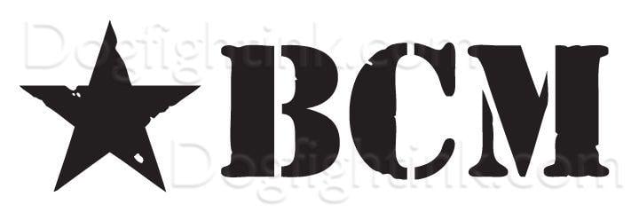 BCM Logo - Firearms Logo Decals
