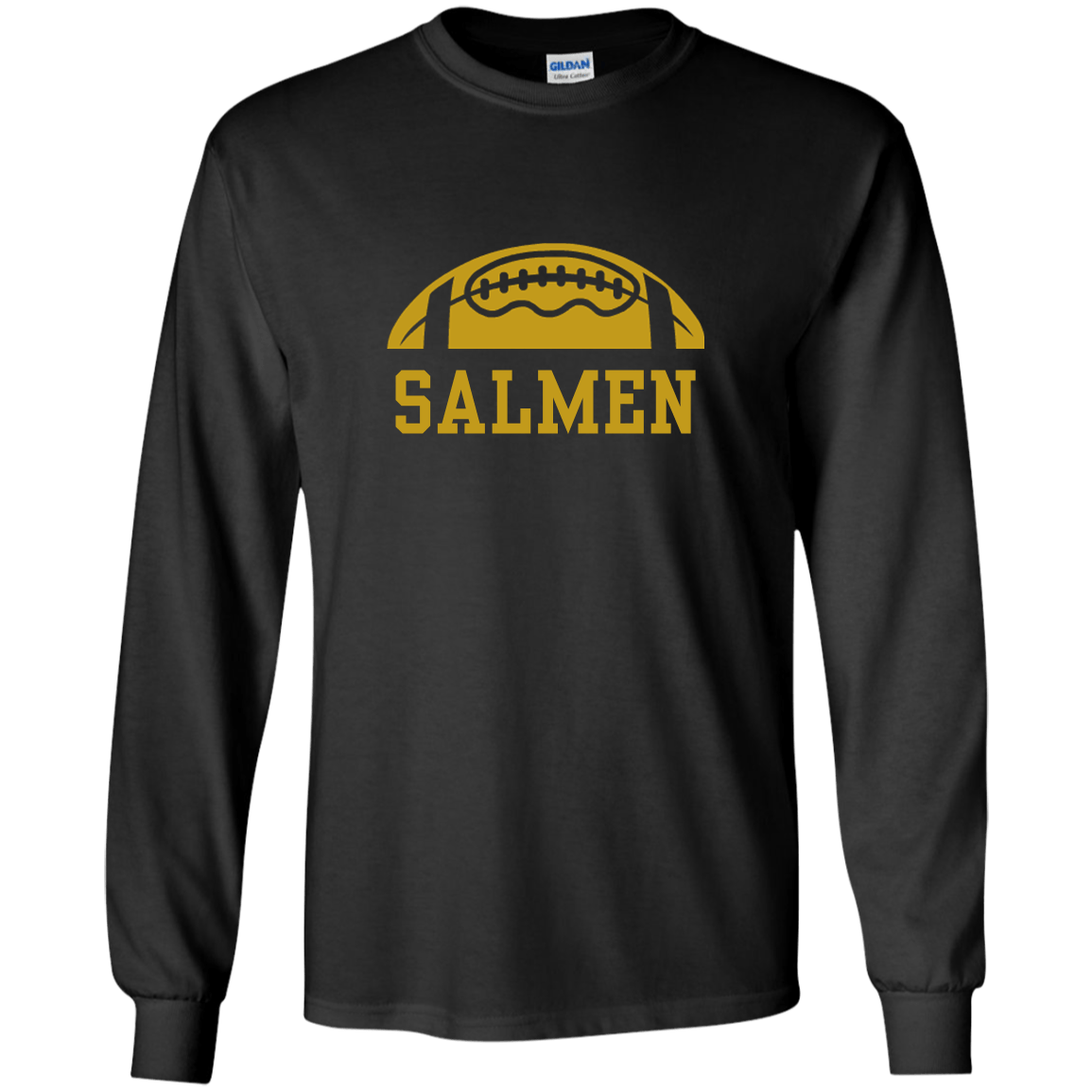 Salmen Logo - Salmen High School Long Sleeve Ultra Cotton T-Shirt - SpiritShop.com