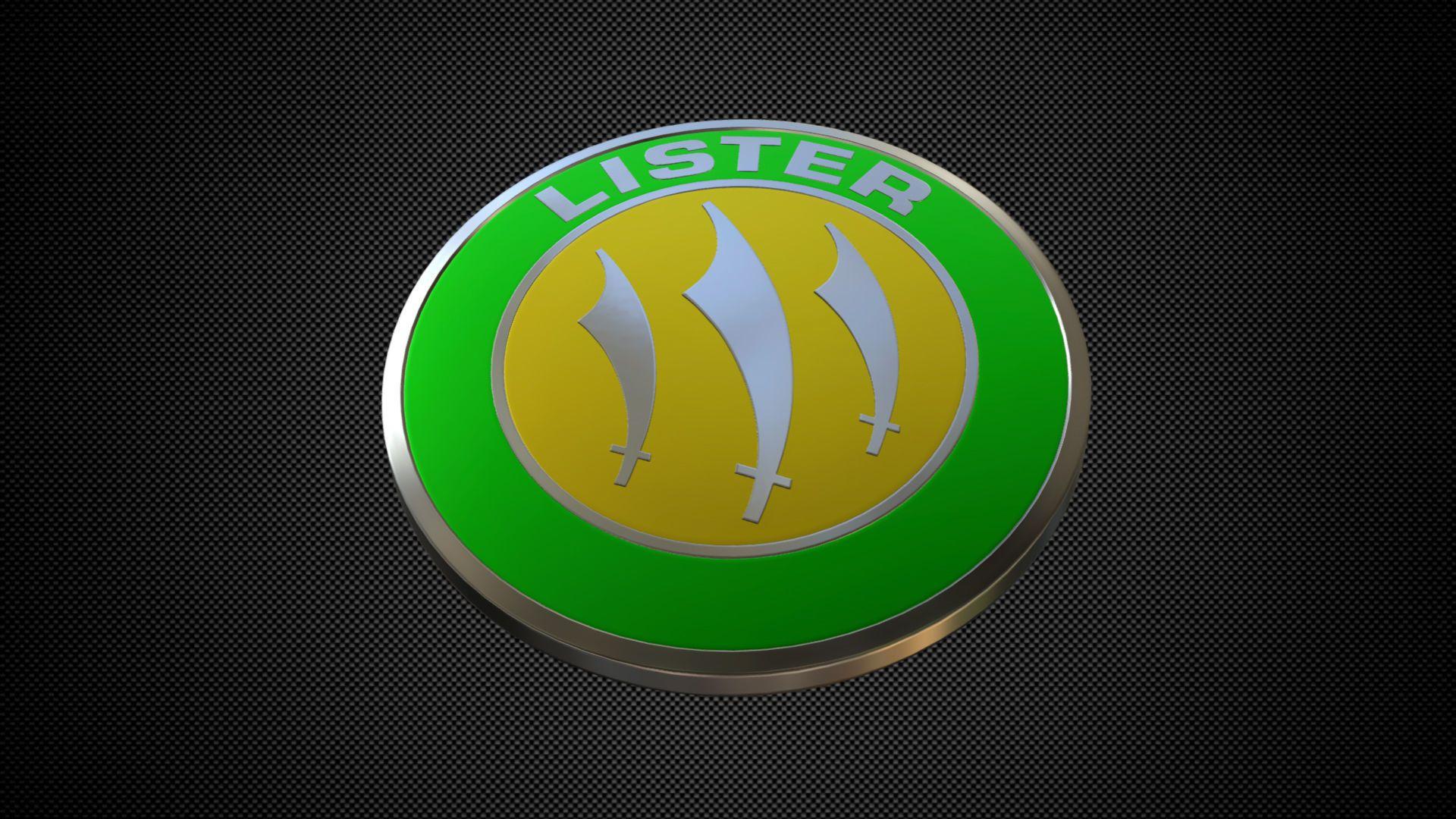 Lister Logo - 3D model lister logo