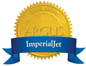 Gold-Rated Logo - ARGUS Gold Rated Private Jet Charter | iJET | Wyvern | IS-BAO |
