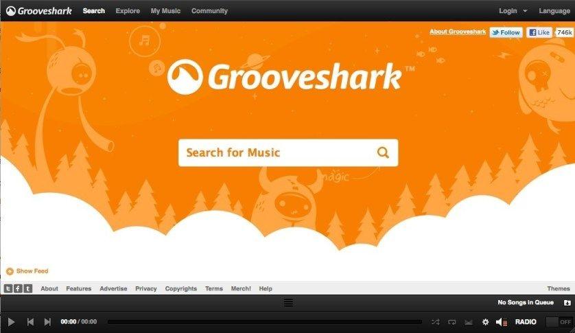Grooveshark Logo - Music Streaming Service Grooveshark Is Closed
