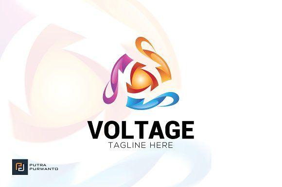 Voltage Logo - Voltage - Logo Template ~ Logo Templates ~ Creative Market