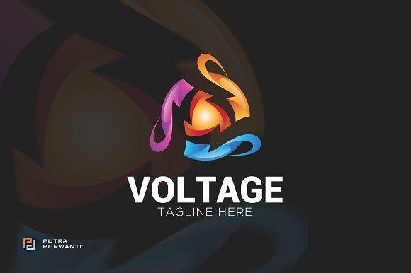 Voltage Logo - Voltage - Logo Template ~ Logo Templates ~ Creative Market