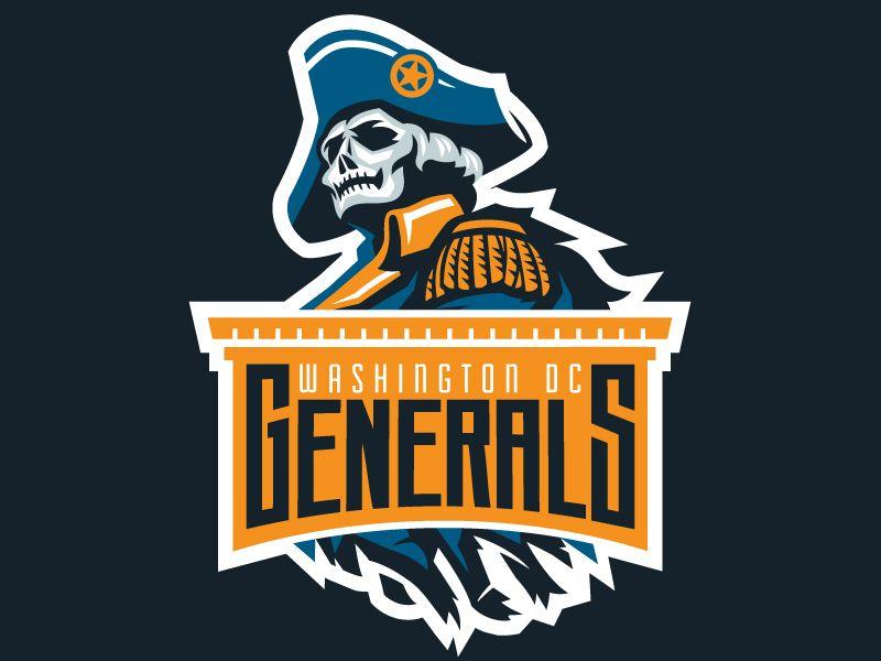 Generals Logo - Washington Generals by Ben Douglass | Dribbble | Dribbble