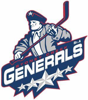 Generals Logo - Stoney Creek Generals Logo. Canadian Allan Cup AAA Hockey