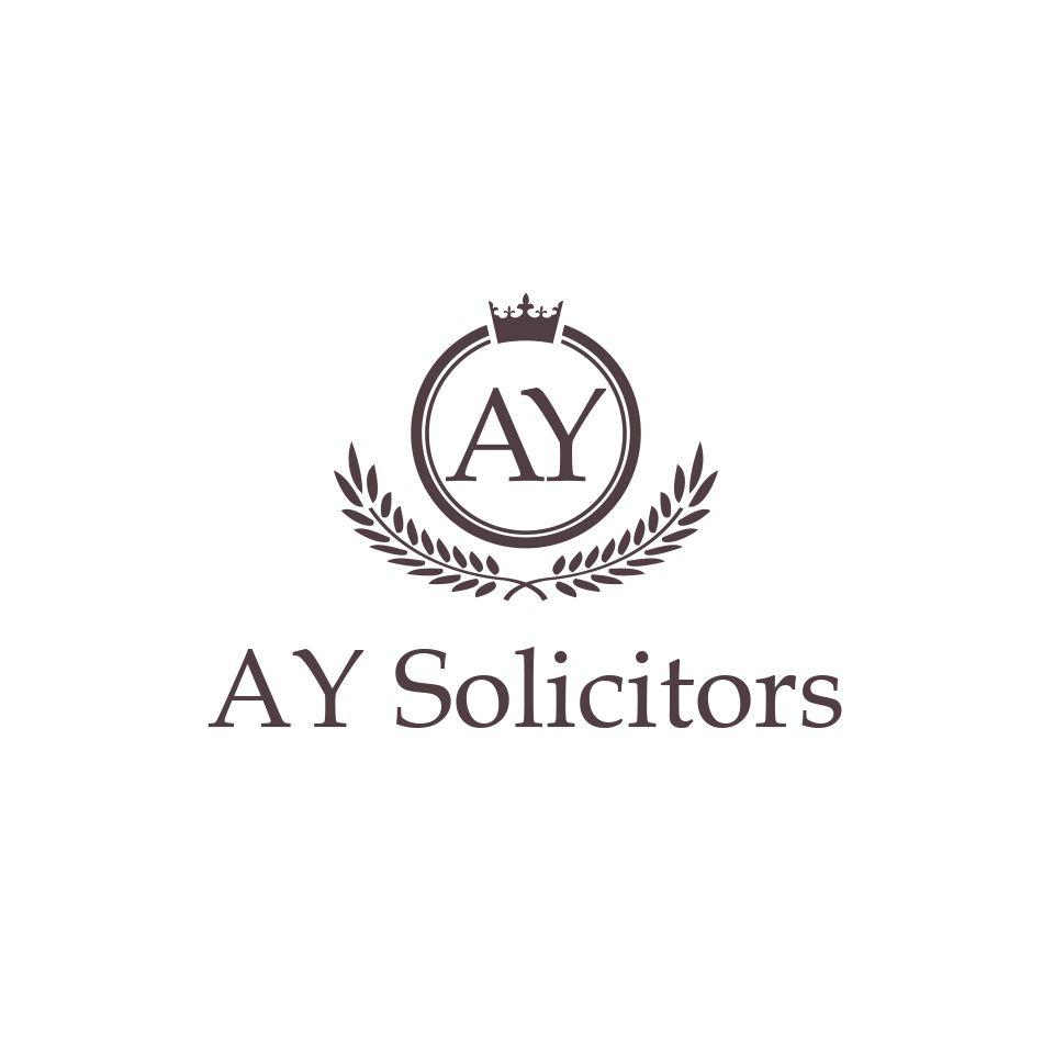 Ay Logo - Serious, Professional, Law Firm Logo Design for AY