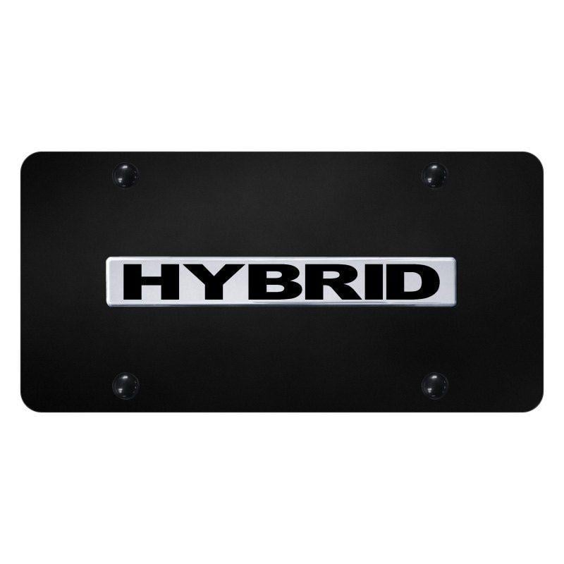 Hybrid Logo - Autogold® - License Plate with Hybrid Logo