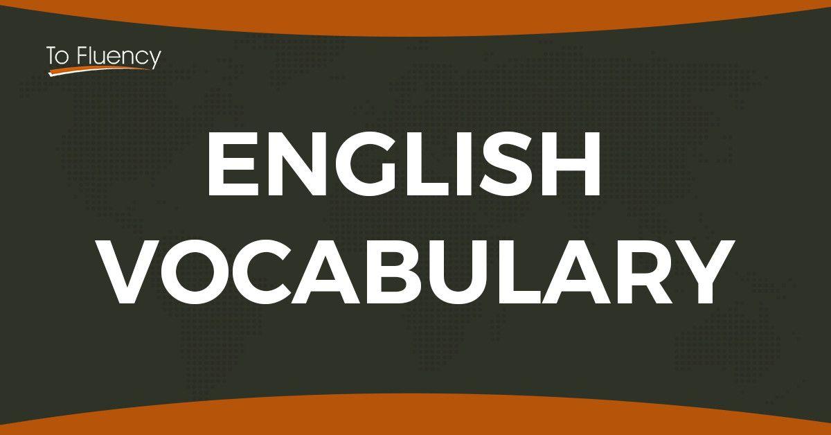 Vocabulary Logo - English Vocabulary: Common Words, Lessons, Lists, and More