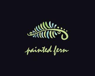 Fern Logo - PAINTED FERN Designed by tinix1 | BrandCrowd